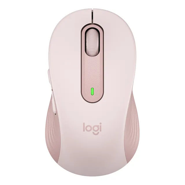 Mouse Inalambrico Logitech Signature M650 Medium Rosado Color Rosa