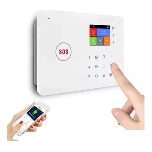 Kit Sistema De Alarma Seguridad Wifi Gsm Casa Local Empresa