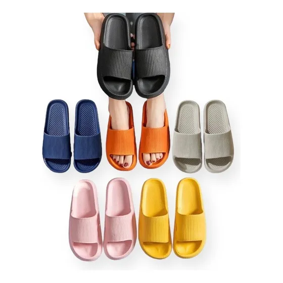Chancleta Plataforma Gomón Sandalia Goma Unisex Colores