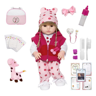 Boneca Alive Adora Princesa Reborn Realista 100% Silicone Boneca Alive Adora Princesa Reborn Realista 100% Silicone