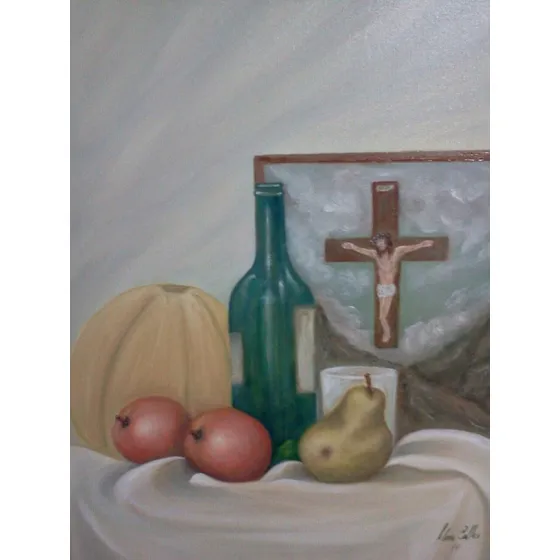 Cuadro Oleo 0.50 X 0.40 - Artista Mirian Flores Calles