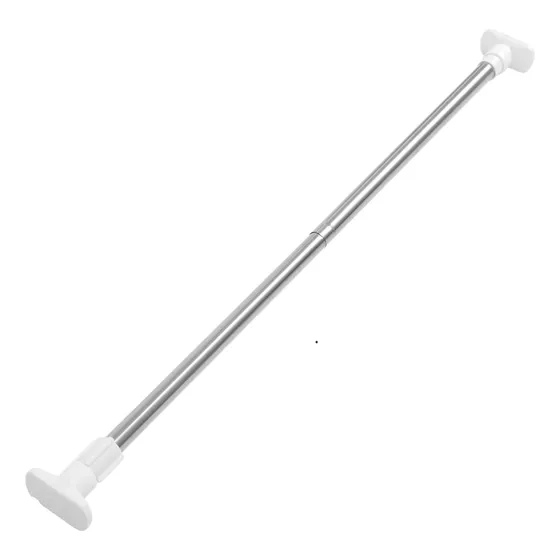 Barrote Palo Extensible Cortina De Baño 140-260cm Acero Inox
