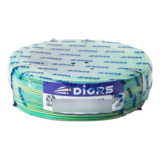 Cable Unifilar Ufex 2mm Diors - Cubierta Verde