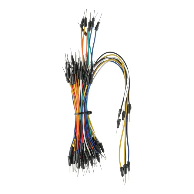65 Cables Para Protoboard Macho Macho Estandar Jump Wire