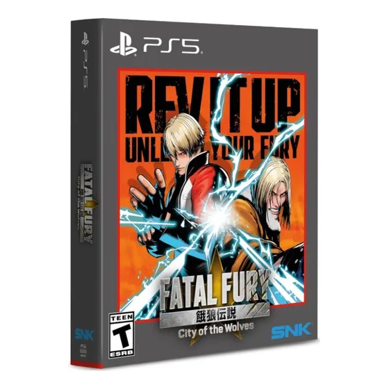 Fatal Fury City Of The Wolves Deluxe Edition PS5 Midia Fisica