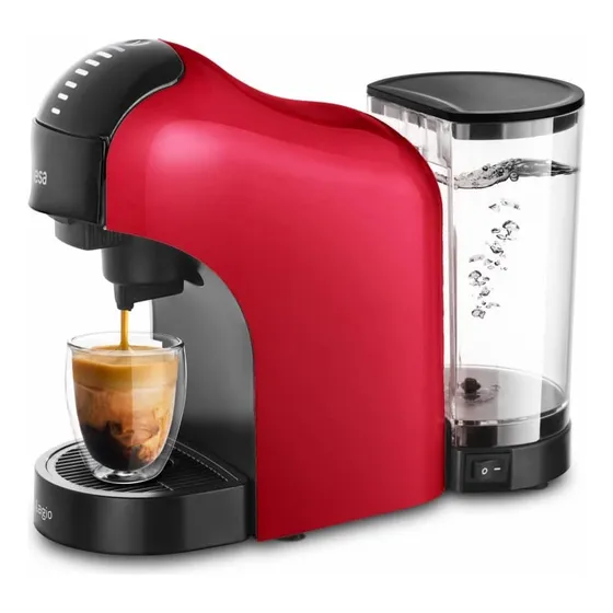 Cafetera Multicápsulas Bellagio Rossa Ufesa Roja - Queoferta Rojo