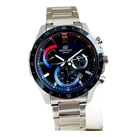Reloj Casio Edifice Efr573hg Analogo Crono Fechador Wr100m