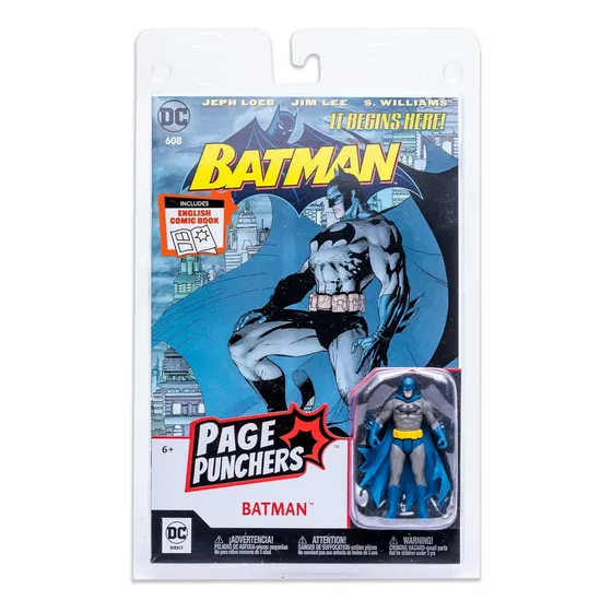 Figura Articulada Y Cómic Batman Hush En Ingles Mcfarlane