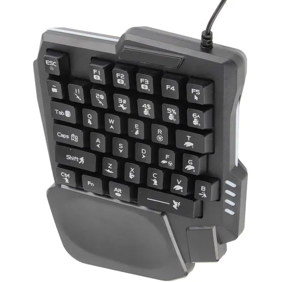 Teclado Mini Juegos Free Fire Call Of Duty Rgb Usb