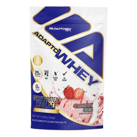 Adapto Whey 3w Refil 2268g (71 Doses) - Adaptogen Science