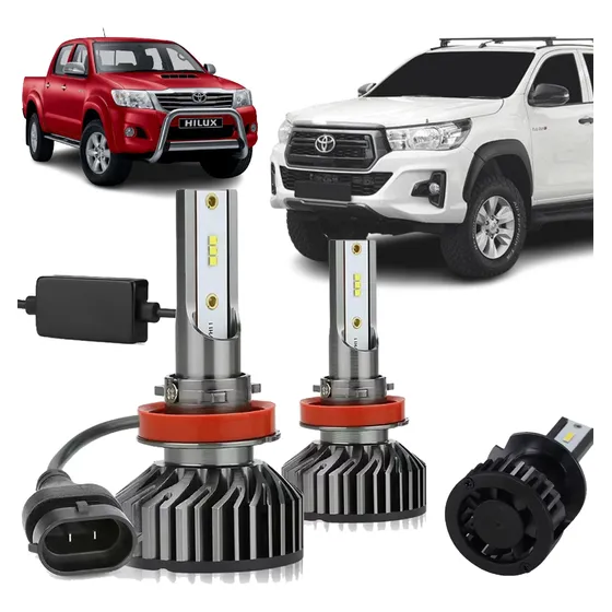 Lampara Cree Led Toyota Hilux Auxiliar Antinieblas Canbus