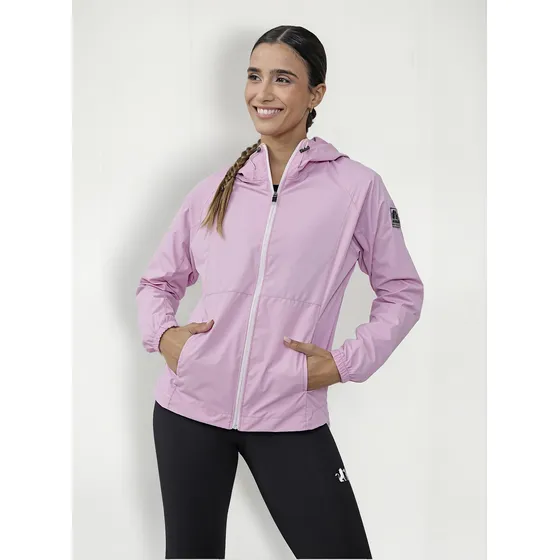 Campera Rompeviento Almarsport Con Capucha Fleet Deportivo
