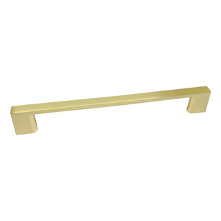 Puxador Para Móvel Alça Liveri Il950 192mm Dourado Escovado Puxador Para Móvel Alça Liveri Il950 192mm Dourado Escovado