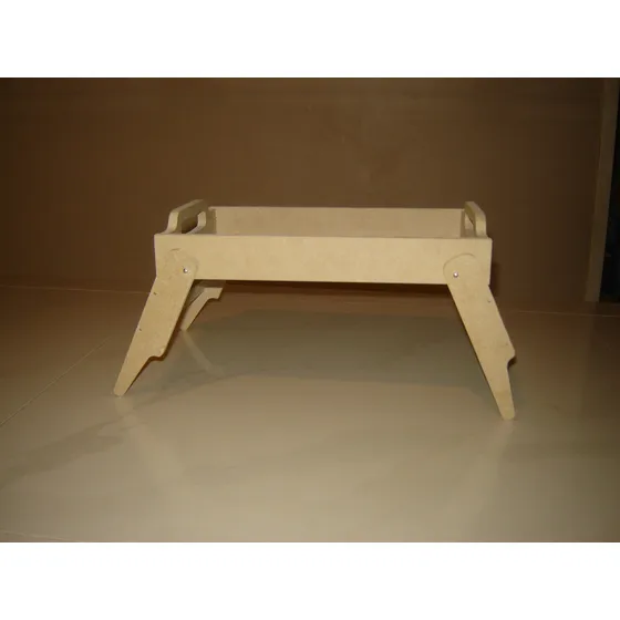 Mdf Mesa Desayunador Para Cama En Crudo