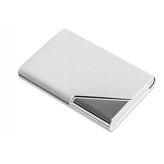 Porta Tarjetas Tarjetero Magnetico Billetera Aluminio Blanco Porta Tarjetas Tarjetero Magnetico Billetera Aluminio Blanco