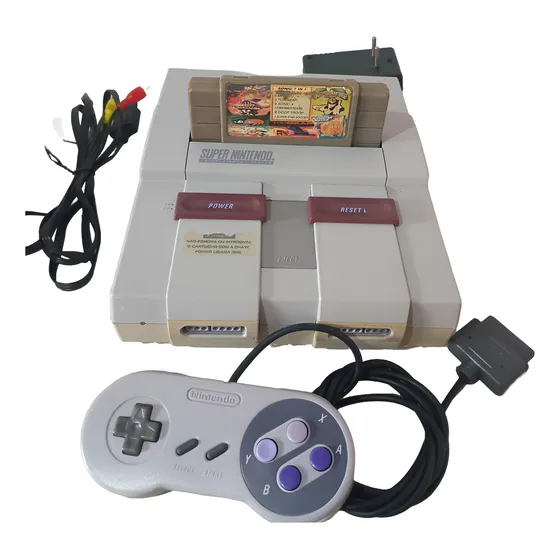 Super Nintendo Fat Completo