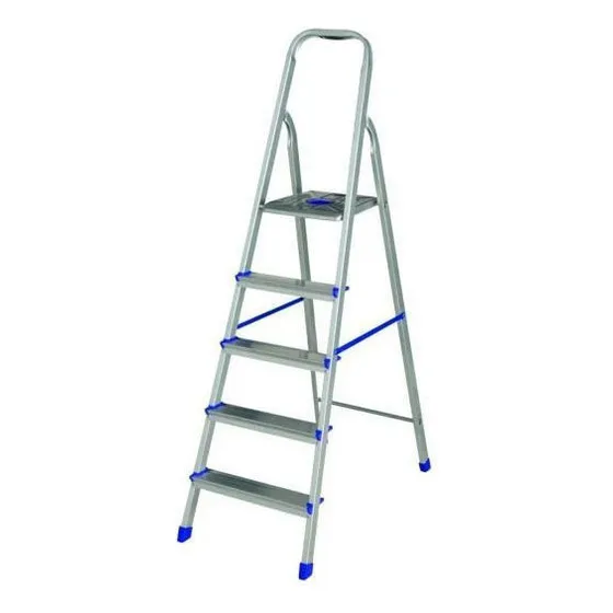 Escalera Aluminio 5 Escalones Mor Oferta Kirkor