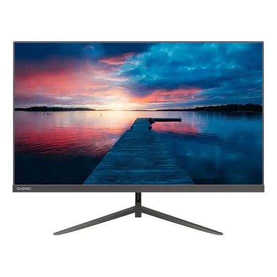 Monitor Led Gadnic Pc 23,8  Alta Resolución Diseño Sin Marco