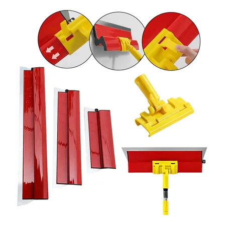 Kit 4 Desempenadeira 60cm/40cm/25cm Aço Inox Massa + Suporte Vermelho/aço Inoxidável 304