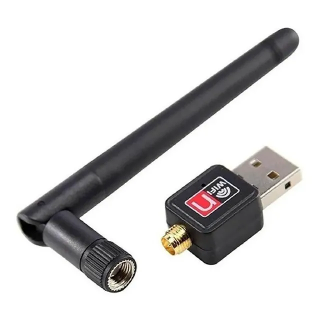  Antena Wifi Usb Pc Adaptador Recepto Inalambrico