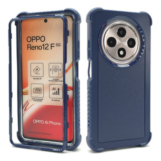 Funda 3 En 1 Para Oppo Reno 12f 5g Case Protección Completa Funda 3 En 1 Para Oppo Reno 12f 5g Case Protección Completa
