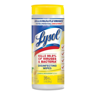 Toallitas Desinfectantes Lysol Multisurface Lemon Lime 35x3 Toallitas Desinfectantes Lysol Multisurface Lemon Lime 35x3