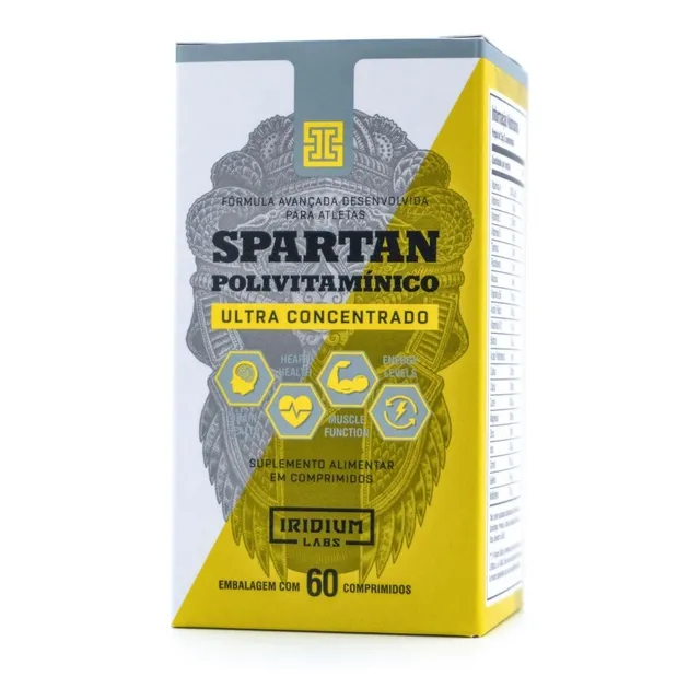 Spartan Polivitamínico Ultra Concentrado 60comp Vitamina A-z Sabor Sem sabor