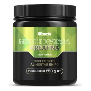 Creatina Growth Supplements (250g) Monohidratada - Sabor Sem Sabor