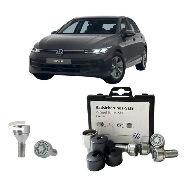 Pernos De Seguridad Llantas Rines Volkswagen (original)