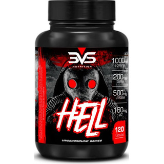 Termogênico Hell - Fórmula Exclusiva Com 7 Ingredientes + Energia + Disposição + Pré Treino - 120 Cápsulas Termogênico Hell - Fórmula Exclusiva Com 7 Ingredientes + Energia + Disposição + Pré Treino - 120 Cápsulas