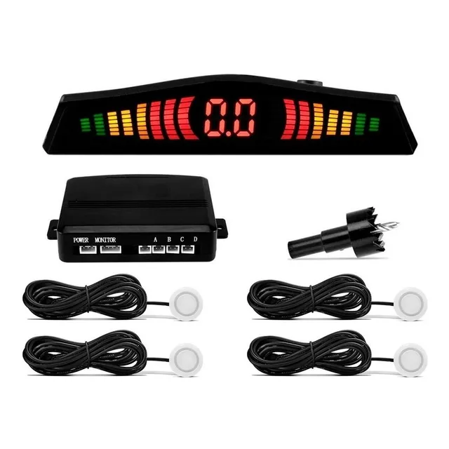 Sensor De Estacionamento Câmera De Re Retrovisor Citroen C3