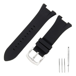 Pulsera Reloj Silicona Para Armani Ax1802/ax1050/ax1803 14mm Pulsera Reloj Silicona Para Armani Ax1802/ax1050/ax1803 14mm