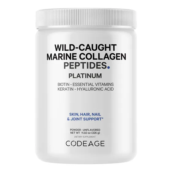 Suplemento De Proteína De Colágeno Marino En Polvo Codeage 3