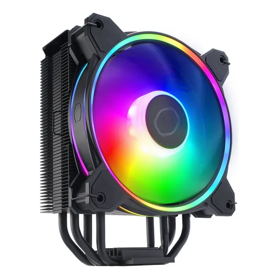 Cooler Cpu Cooler Master Hyper 212 Halo Negro 1700 Am5 P Led Argb