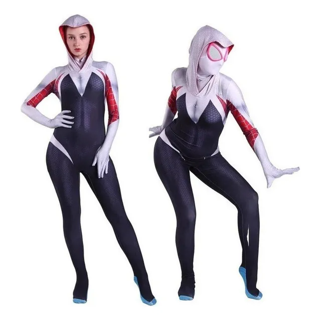 1 Juego De Rol Para Adultos Y Niños: Gwen Woman Spider Man 202