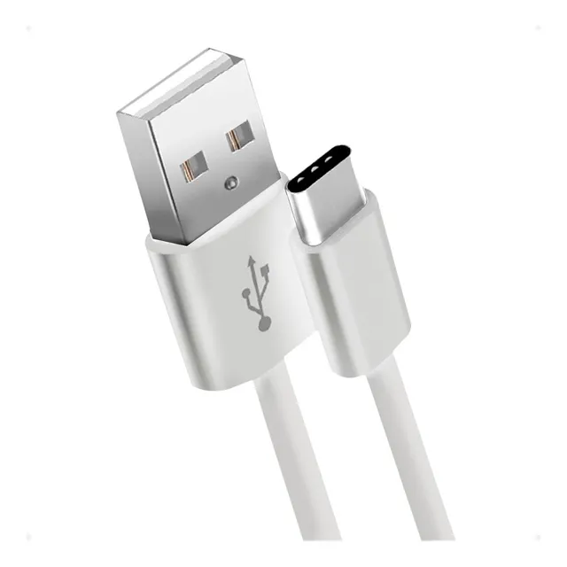 Cable Usb De Carga Ultra Rapida Usb Tipo C 100w 6a 1 Metro Largo Color Blanco - Otec