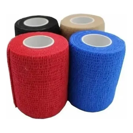 Pack X 5 Cinta Para Vendaje Venda Coban Cohesiva 10cm X4,5m