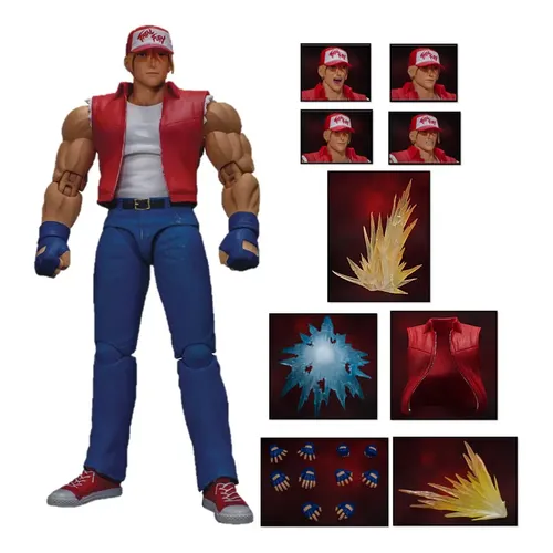 Boneco The King Of Fighters Iori Action Figure Terry 1/6 Kyo