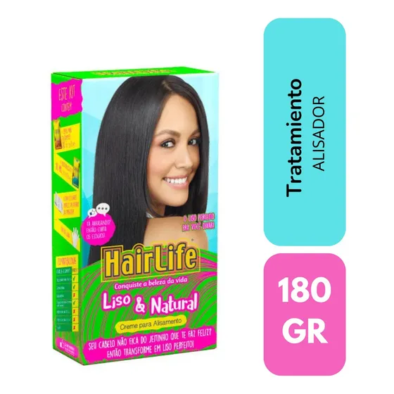 Tratamiento Alisador Kit Hair Life Novex Original