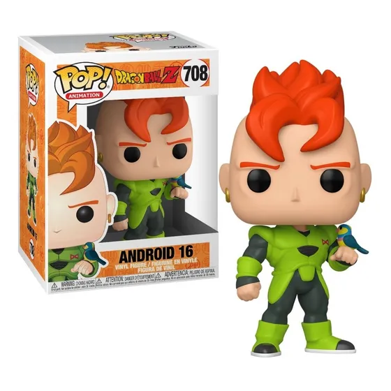 Androide 16 Dragon Ball Z Funko Pop Animation Original