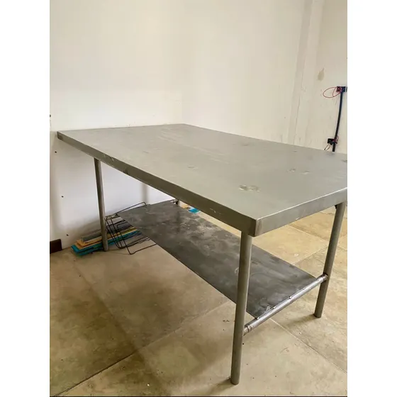 Mesa De Trabajo Acero Inoxidable 