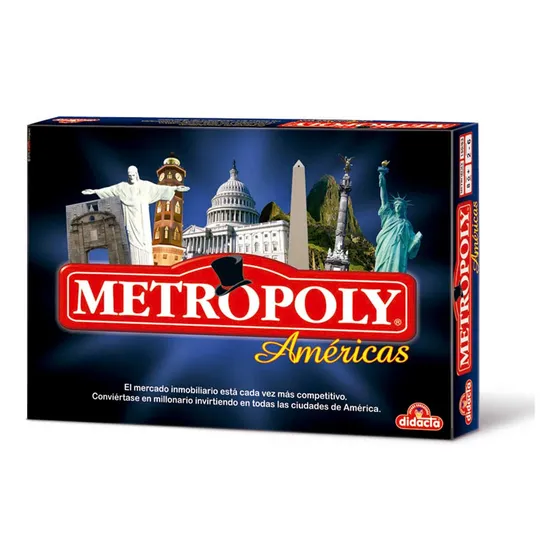 Juego De Mesa Metropoly Ciudades De América Didacta Ub
