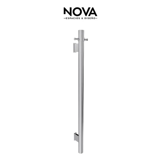 Nova Secador Toallas Electrico Cromado Redondo 1mt