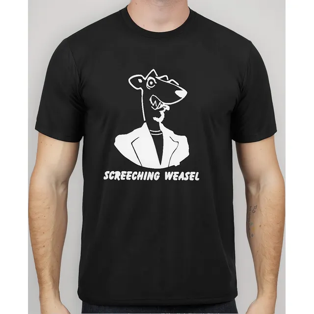 Camiseta Tradicional Algodão Screeching Weasel