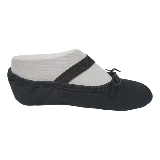 Zapatilla Media Punta Modelo Debutant Ballet Tela Negra