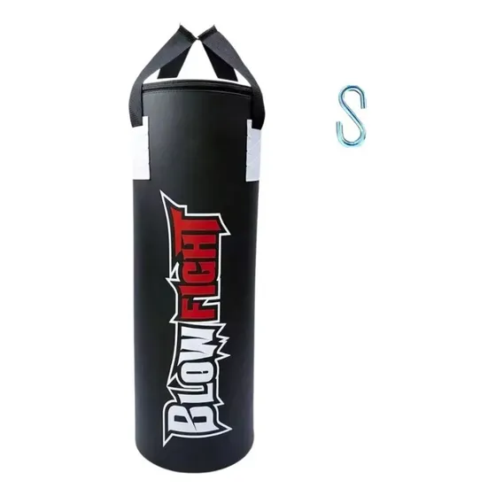 Saco De Pancada 90 Cm Profissional+luva Bate Saco Blow Fight