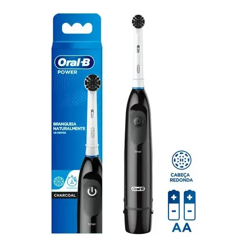 Escova de Dente Elétrica Oral-B Power Charcoal