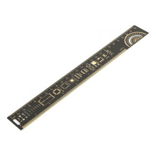 Regla Pcb Multifuncional Para Ingenieros Electronicos 25cm Regla Pcb Multifuncional Para Ingenieros Electronicos 25cm