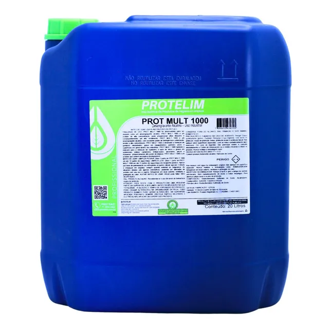 Prot Multi 1000 Desengraxante Multiuso Alcalino 20l Protelim