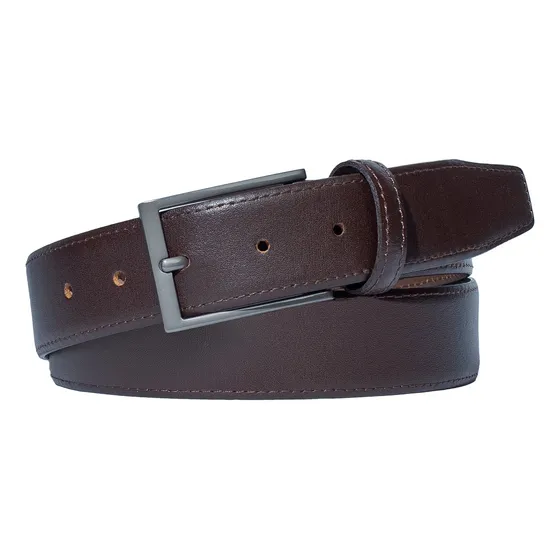 Cinturón Miura Hombre Mod. Belucci Cuero Natural